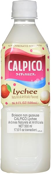CALPICO LYCHEE SOFT DRINK, 16.9 FL OZ