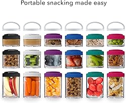BlenderBottle GoStak Food Storage Containers for