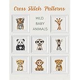 Cross Stitch Patterns: Wild Baby Animals (Cross Stitch Patterns - English Edition)