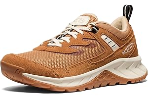 KEEN Womens Hightrail Vent Low Height Durable Lightweight Breathable Leather Hiking Shoes