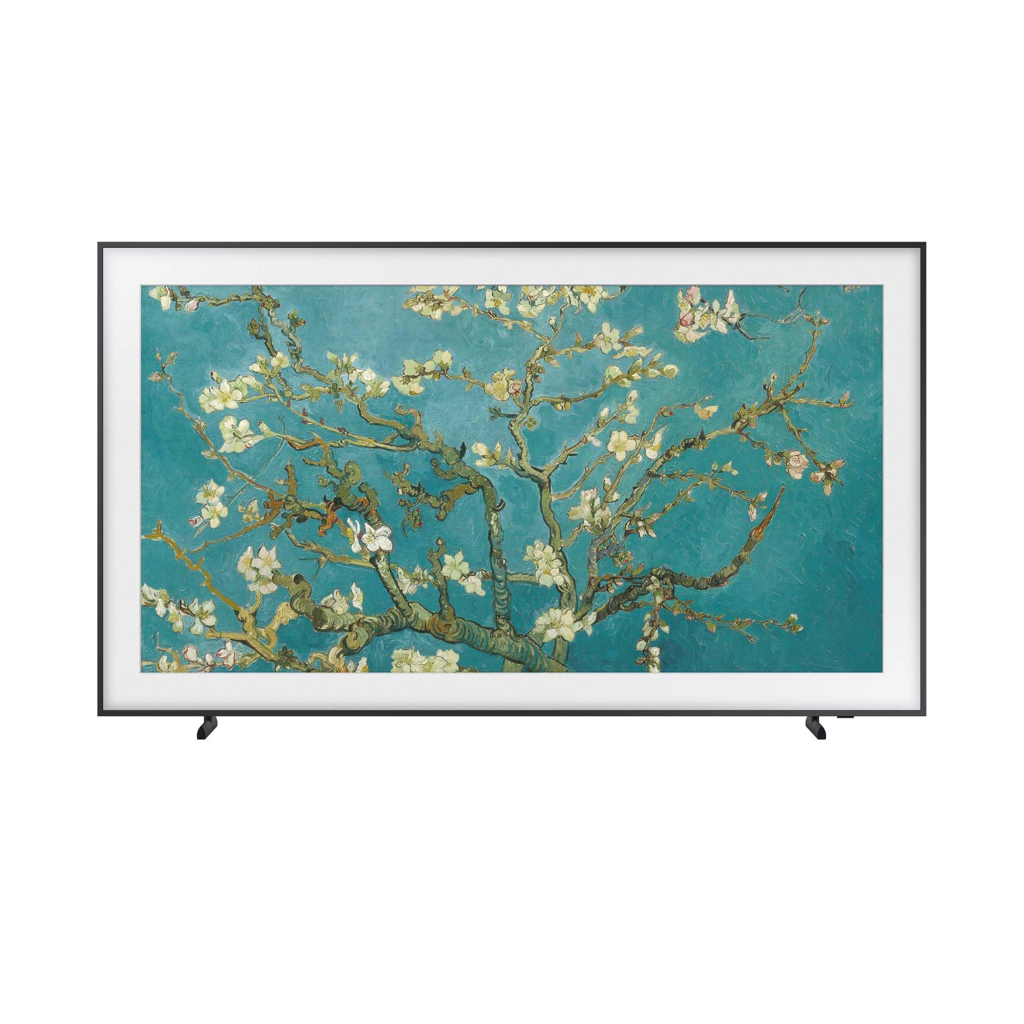 Samsung Lifestyle TV QE32LS03BBUXZT The Frame QLED Full HD, Smart TV 32" Matte Display, Art Mode, OTS Lite, Integrato con Bixby e Alexa compatibile con Google Assistant, Black 2022