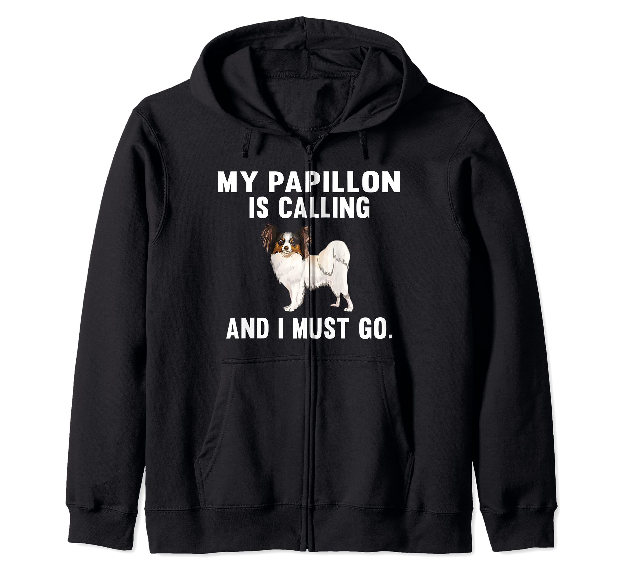 My Soft Coated Wheaten Terrier Is Calling And I Must Go Dog Zip Hoodie