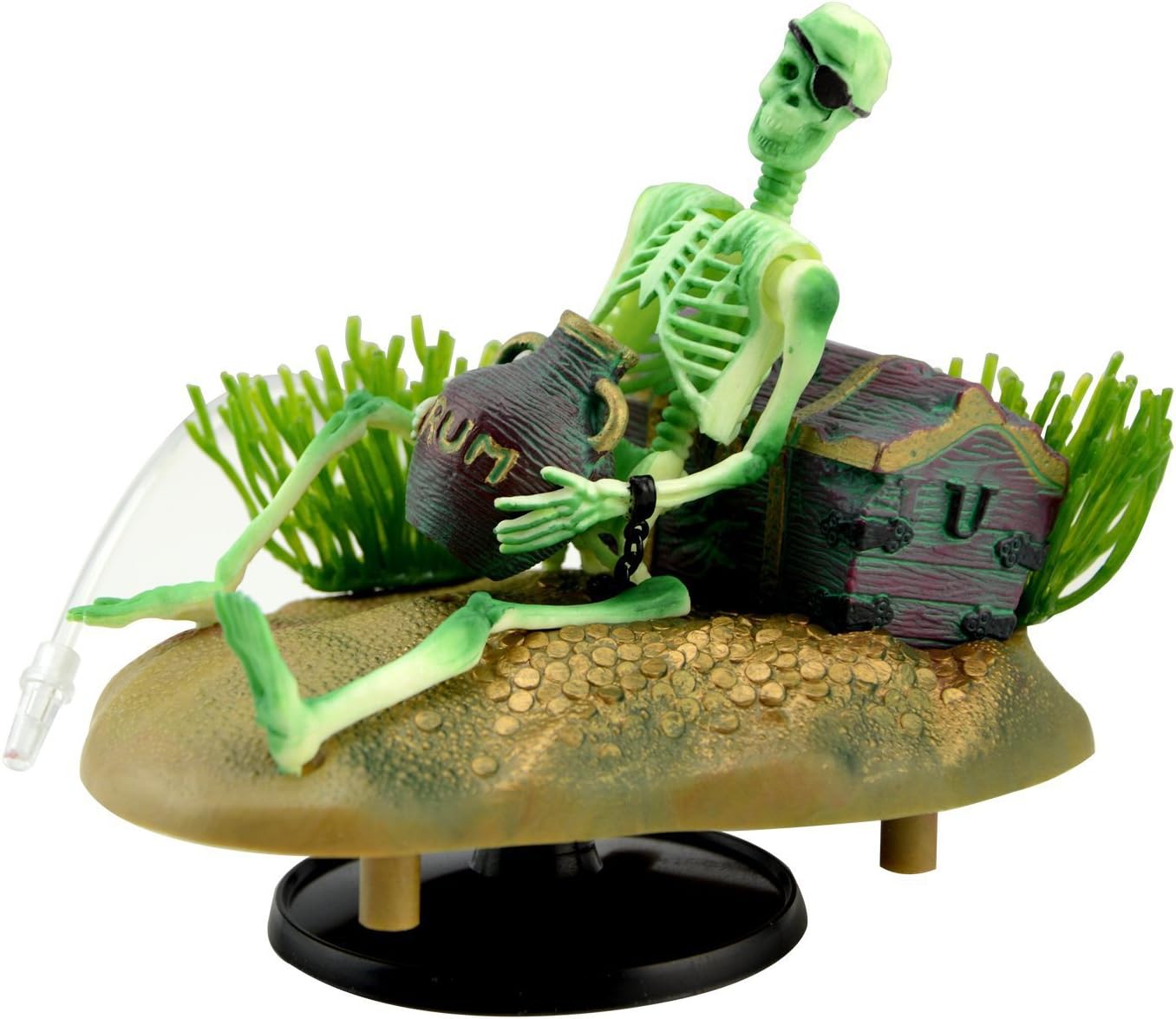 SaimÃ‚Â® Drunken Pirate Skeletons Live Action Aquarium Ornaments w/Bonus by Aquarium Ornament
