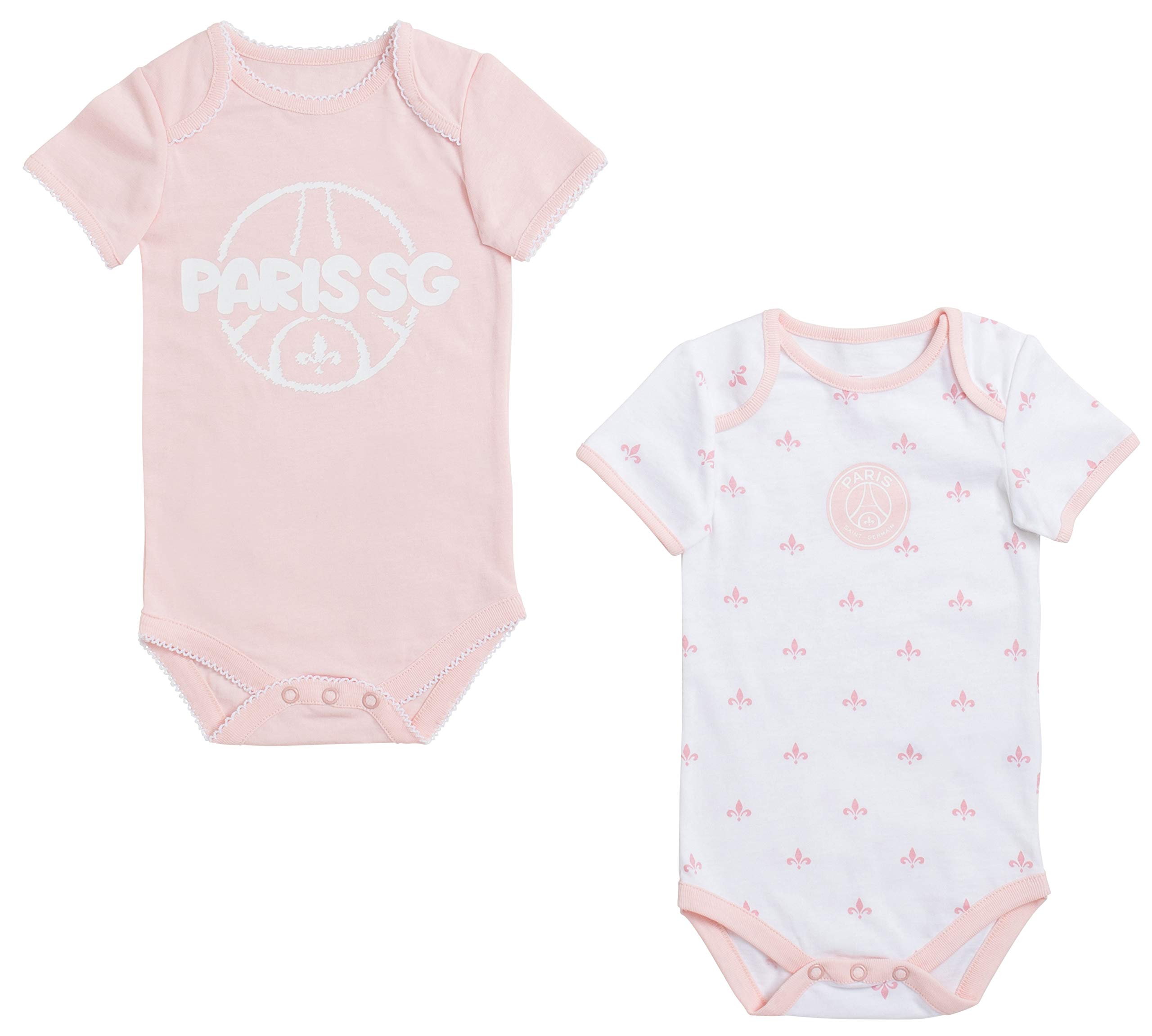 Paris Saint-Germain 2 x PSG Baby Girls' Bodysuit - Official Collection 24 Months