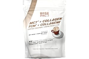 MCT Collagen Creamer | Base Pro Nutrition | 5g Marine Collagen & 5g MCT Oil Powder | Coffee Creamer | 10g serving size | Unsw