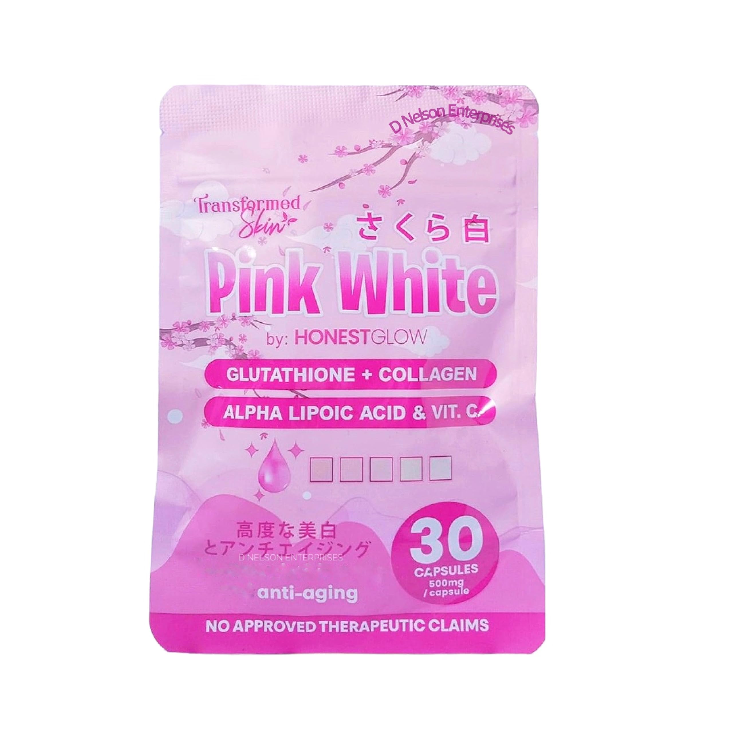 HonestGlow Transformed Skin Pink White Glutathione + Collagen Capsules, 30 Count in Saudi Arabia | Whizz Collagen HonestGlow Transformed Skin Pink White Glutathione + Collagen Capsules, 30 Count in Saudi Arabia | Whizz Collagen