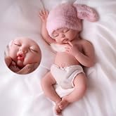 BABESIDE Silicone Baby Doll 16Inch Reborn Dolls with Weighted Lifelike Feel | Reborn Baby Dolls Silicone Full Body Platinum Silicone, Lifelike Newborn, Soft-Touch Skin, 4Lb Weighted, Gift for Kids Age 3+