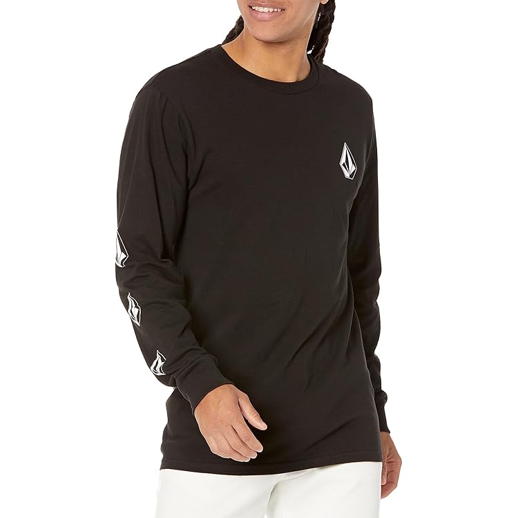 VOLCOM ボルコム ブラック LET IT STORM CREW スウェット Volcom Men's