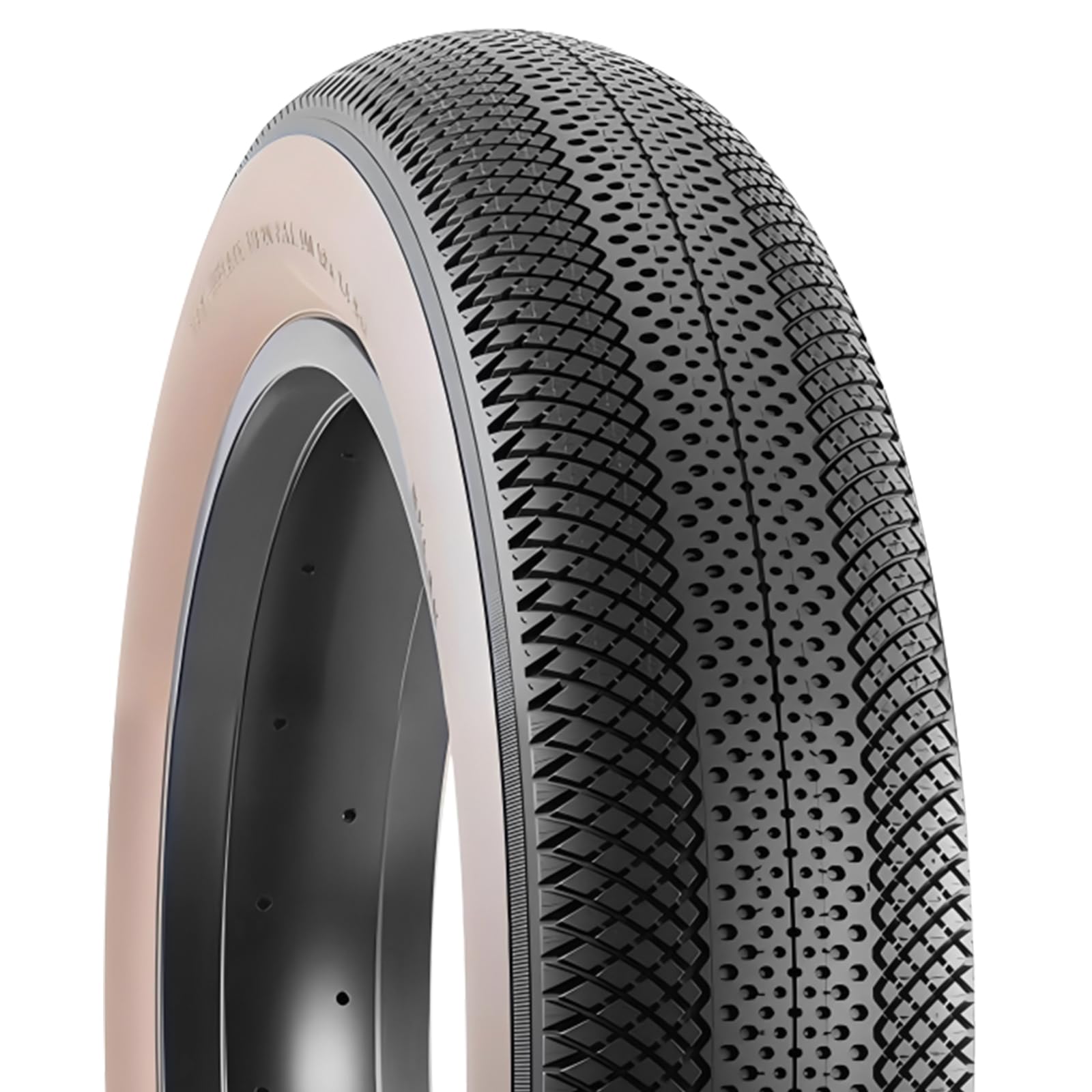 MEGHNA E Bike Tires 20/26x4.0 Fat Bike Tire Bike tire 2-er Pack Heavy Duty High-Performance Wear-Resistant E-Bike Mountain Snow Bike Tire Fat Bike Tires (1 x Brown Wall, 26X4.0 Inch)