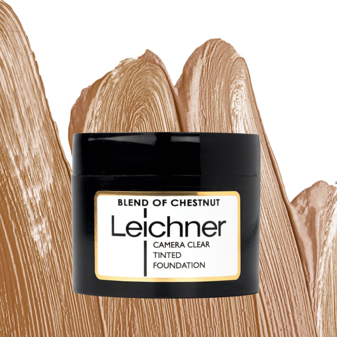 Leichner Camera Clear Tinted Foundation – Chestnut | 30ml | Professional Full-Coverage & Moisturising Formula