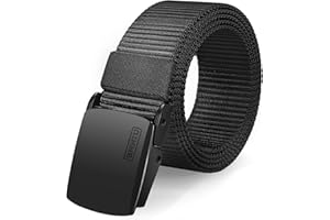FAIRWIN Belt Men Golf Nylon Casual Web Tactical Canvas Belts Jeans Ceinture Homme Work Heavy Duty Military Metal Buckle