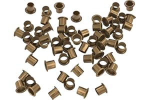 HolsterBuilder Kydex Rivets Eyelets, 8-8 1/4" Multicolored Grommet Eyelets for Tactical Holster Making, Knife Sheath Crafting, Fasteners for Custom DIY Kydex Projects (Set of 50)