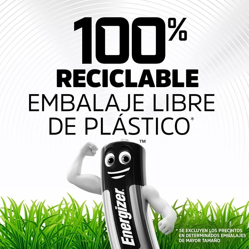 Energizer Advanced 1.5V AAA Alkaline Batteries - 24 Pack Longa Vida, Baterias de Alta Potência