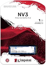Kingston NV3 NVMe PCIe 4.0 1TB M.2 2280 SNV3S/1000G SSD view 3