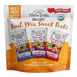 Nature's Garden Organic Trail Mix Snack, Multi Pack