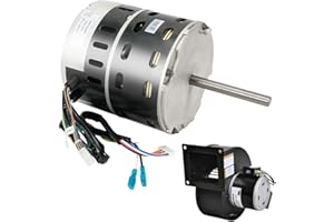 LEAPTREND ZWK702B5388701 Furnace Blower Motor 1/2HP, 208-230V, 50/60 Hz, 1050 RPM, 3.8-3.6A Compatible with Intertherm fit for E7 Model Furnaces Replace 622686 622639