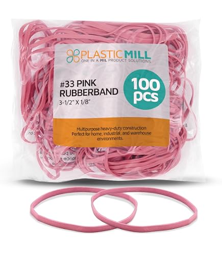 Upgrade Office Supply Assorted Rubber Bands - Non-Latex, Bright Colors, 1/4 Lb Bag, Made In USA