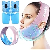 REVIX Wisdom Tooth Ice Pack Wrap with 3D Sewing Design Face Ice Pack for Jaw Pain Relief, TMJ, Oral Surgery, Teeth Removal & 