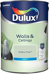 Dulux Matt Emulsion Paint For Walls And Ceilings Willow Tree 5L view 2