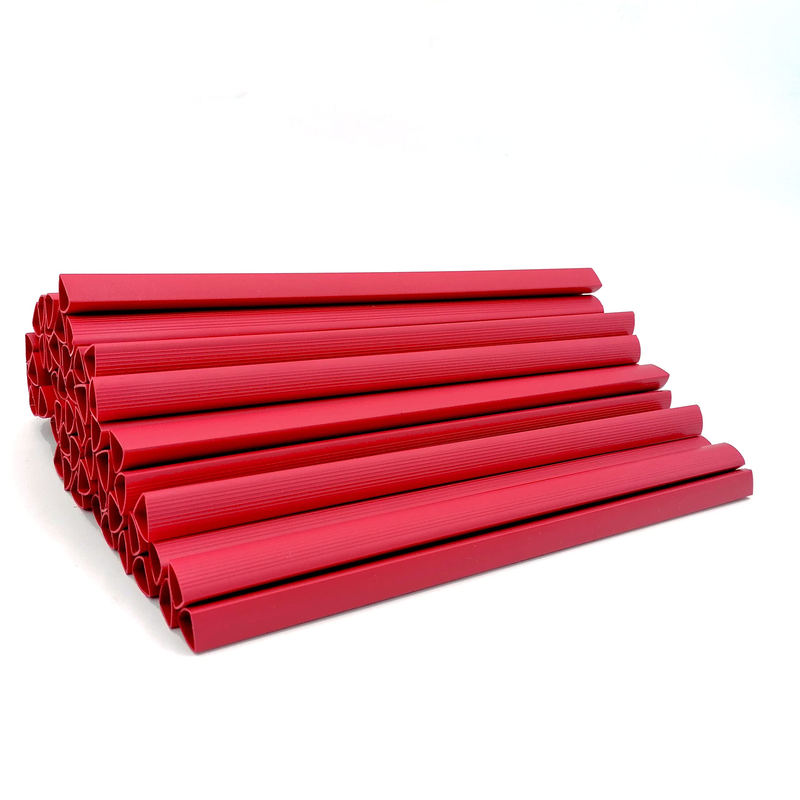 Paper Binds, A4 Diameter 15 mm, Capacity 110 Sheets, Pack of 50, Red