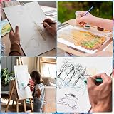 WSICSE A4 Watercolour Paper 60 Sheets 300GSM Cotton Cold Press White view 6