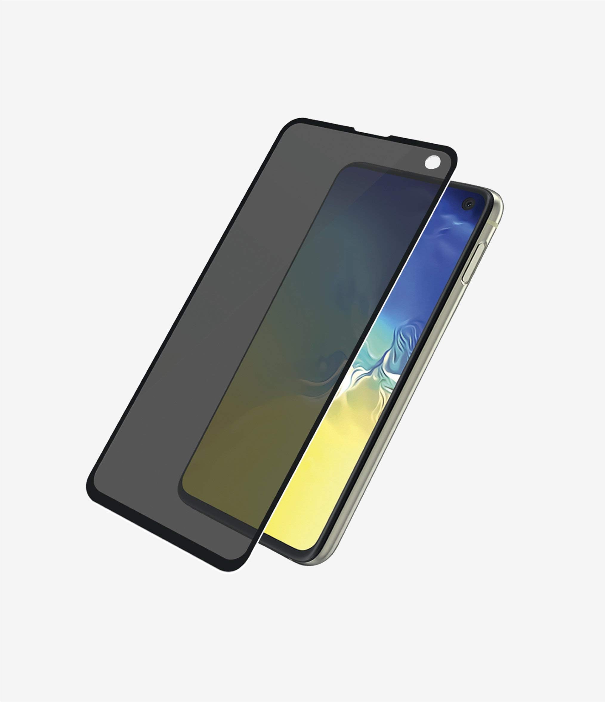 PanzerGlass Privacy Case Friendly Screen Protector for Samsung Galaxy S10E - Black