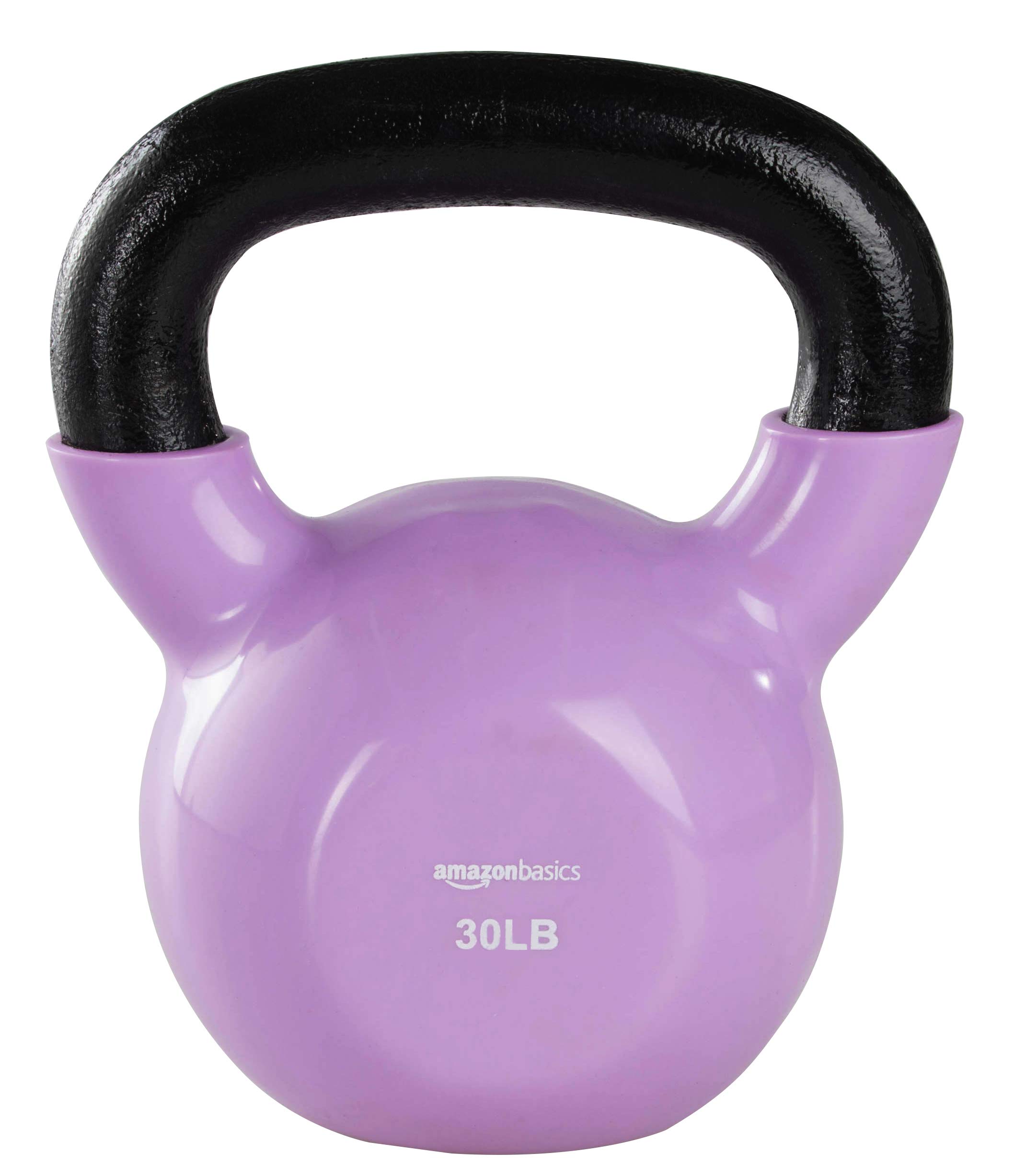AmazonBasics Vinyl Kettlebell