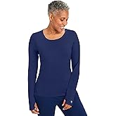 Healing Hands Mackenzie Women's Underscrub, Long Sleeve Tee with Thumbholes, Modern Fit Undershirt- 5051