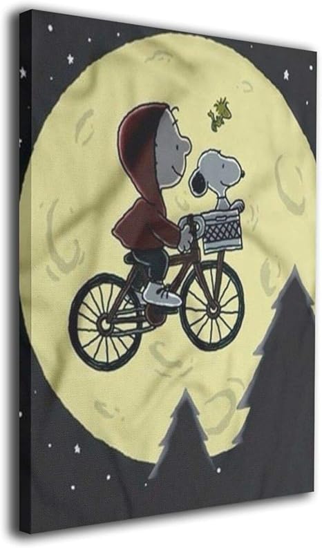 Amazon スヌーピー Snoopy アートパネル インテリア ポスター イラスト 高精細ジークレープリント画 モダン ポスター アートキャンバス 装飾画 フレームなし キャンバス 絵画 アートボード モダン絵画 飾り絵 おしゃれ かわいい 人気 ファッションポスター 壁の絵 壁掛け