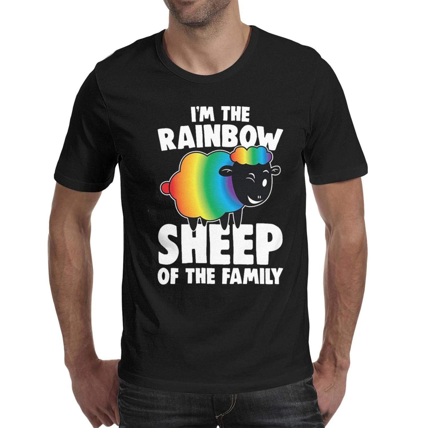 Rteftgfh Short Sleeve S California Bear Rainbow Tops Printed T-shirts
