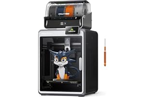 Creality K2 Combo 3D Printer, Multicolor Printing with CFS, Max 600mm/s Printing Speed, Smart Auto Leveling & Al Camera, Next-Gen Direct Drive Extruder, Build Volume 260 * 260 * 260mm