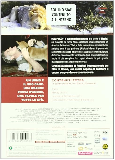 Amazoncom Hachiko Dvdlibro Richard Gere Joan Allen