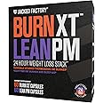 Jacked Factory Burn-XT + Lean-PM Kit - 24-Hour Weightloss Stack w/Clinically Studied Thermogenic Fat Burner & Nighttime Weight Loss Sleep Aid - 60 Count, 2 Pack