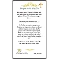 St Saint Cecilia Patron of Musicians Prayer Card Blessed By His Holiness
