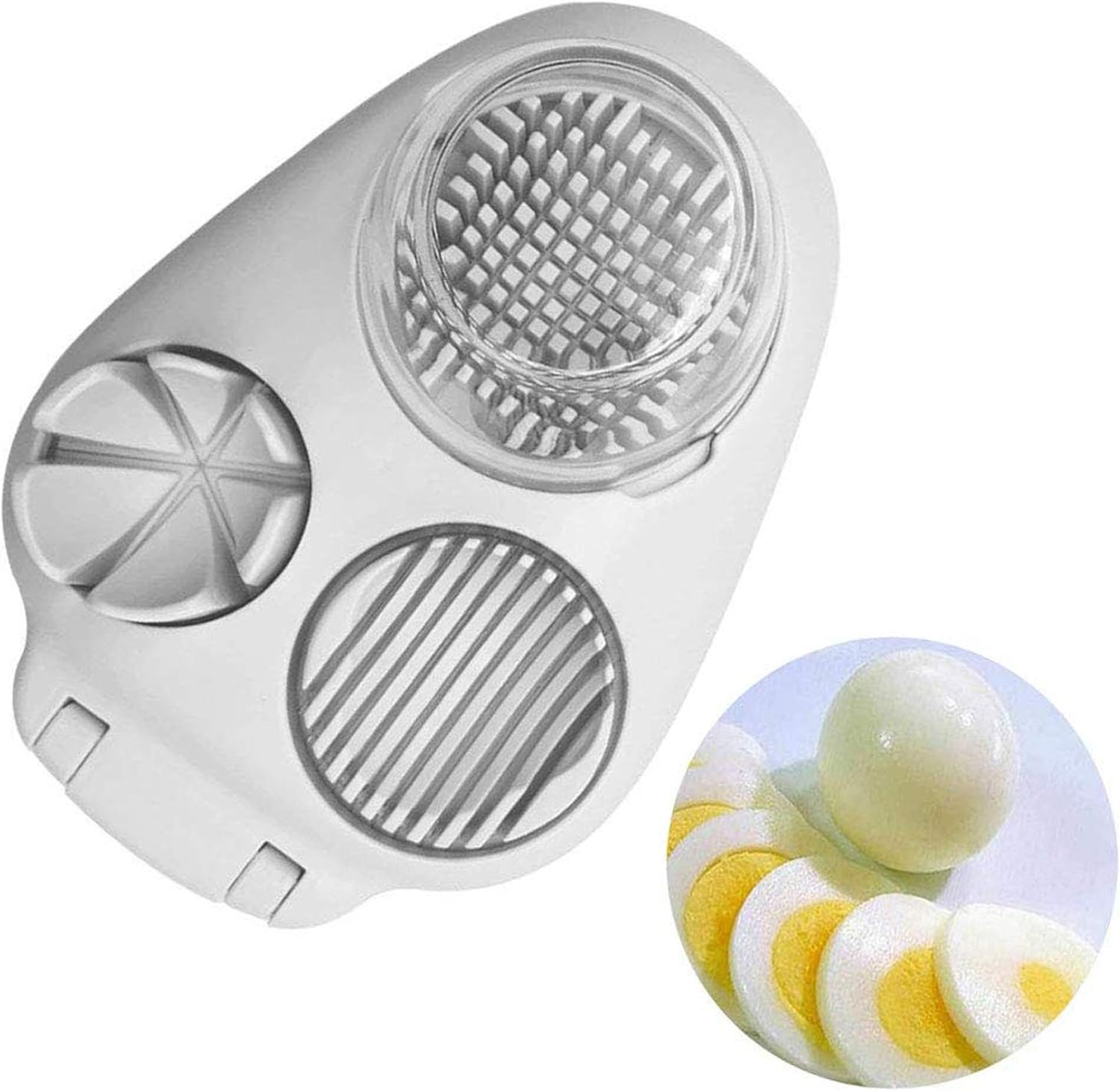 Multipurpose Egg Slicer Cutter,Wedging Eggs Slicer Multifunctional