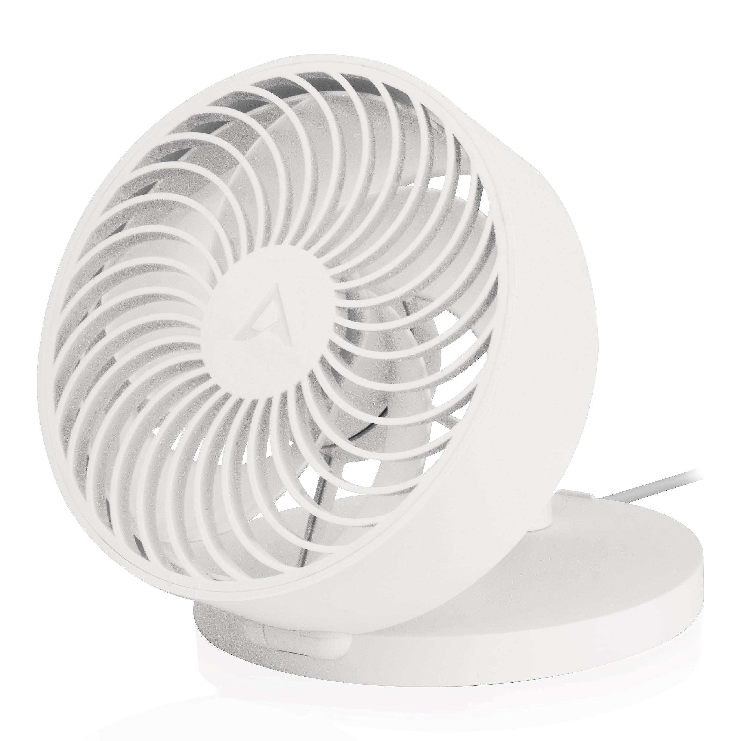 ARCTIC Summair - Foldable USB desk fan, USB-A connection, 120 mm connection cable, stepless adjustable 600-2800 rpm - White