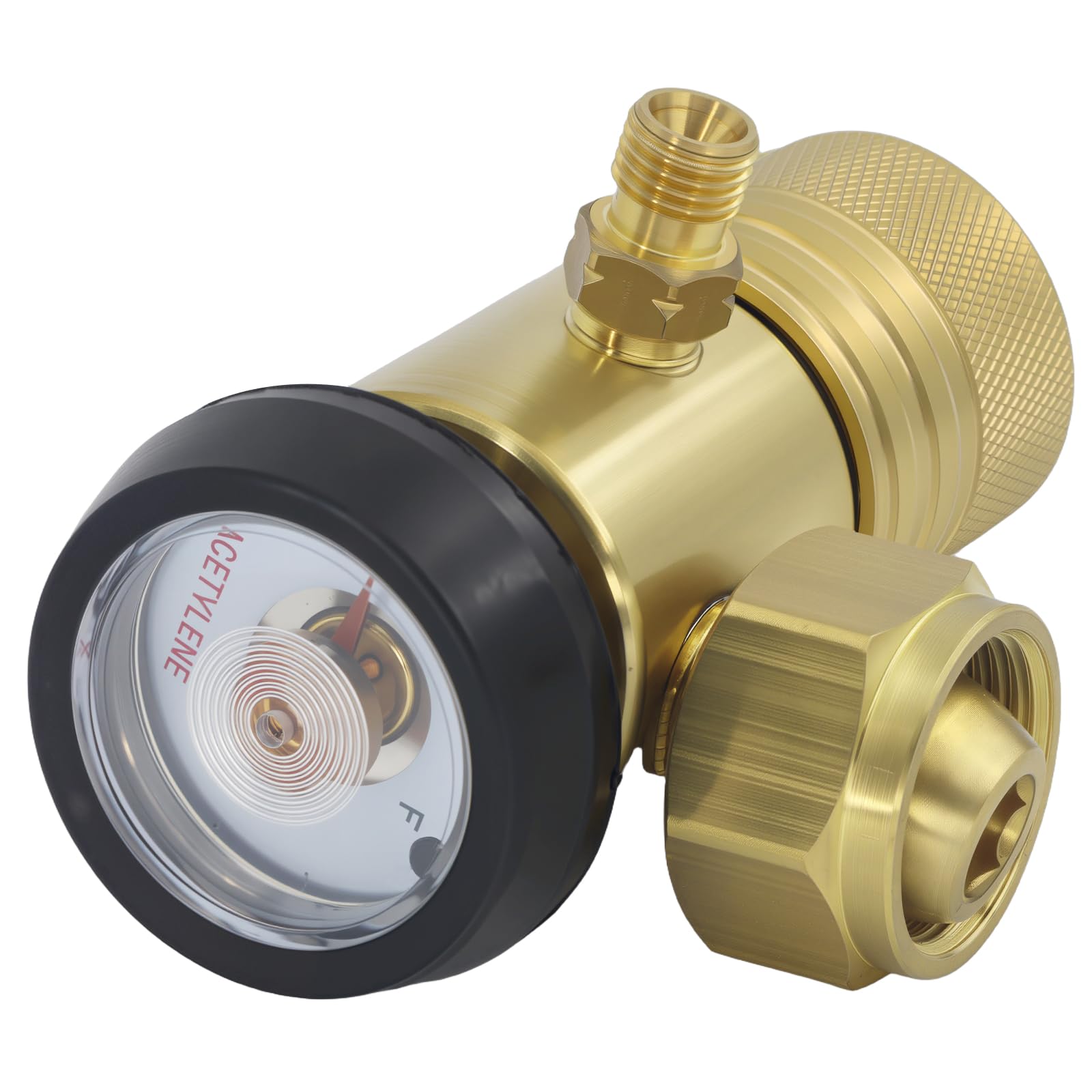 Uniweld F31 Brass Adaptor From CGA520 B Tank To Cga200 MC Regulator For