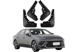 Custom Mud Flaps for Hyundai Sonata N-Line 2024-2025,All-Weather Splash Guards Stay Clean Protect Paint Tire Protector Mudfla