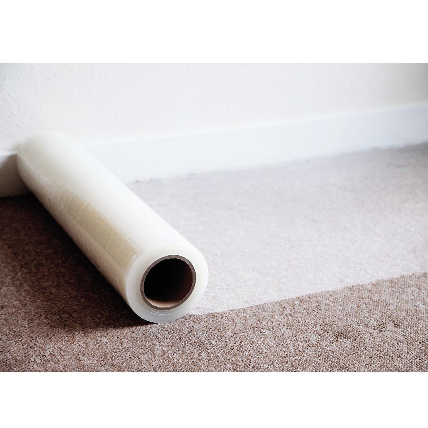 Legend Carpet Protection Film Roll Self Adhesive Clear 600mm x 25M