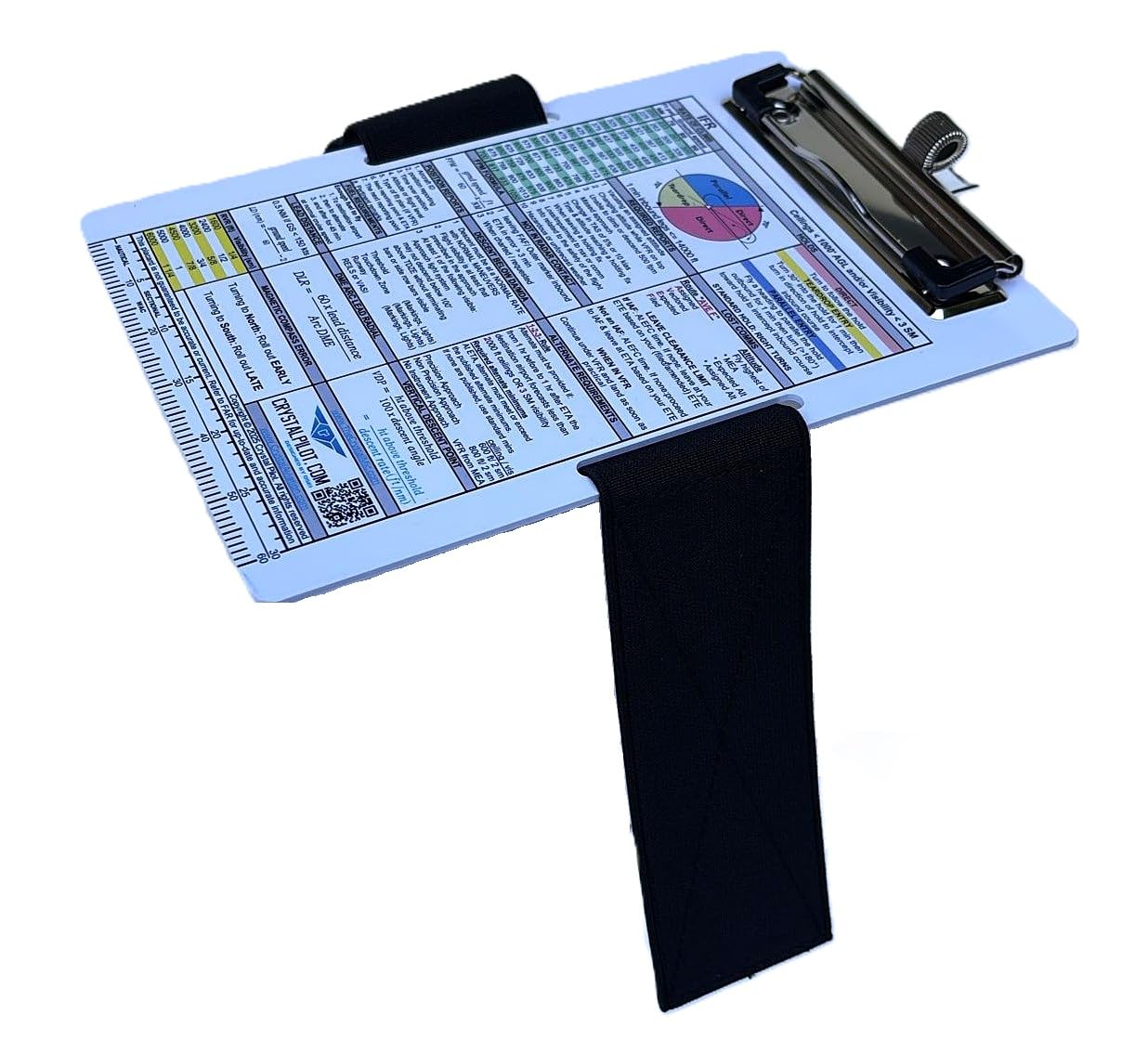 Crystal Pilot IFR Kneeboard and VFR and IFR Placard with Updated Aircraft and Equipment Codes