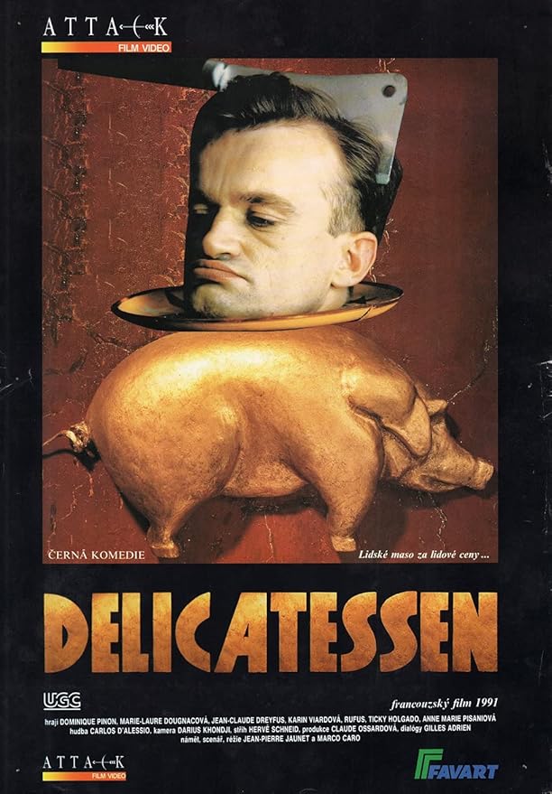 Delicatessen 1991 Czech Video Poster At Amazon S Entertainment Collectibles Store