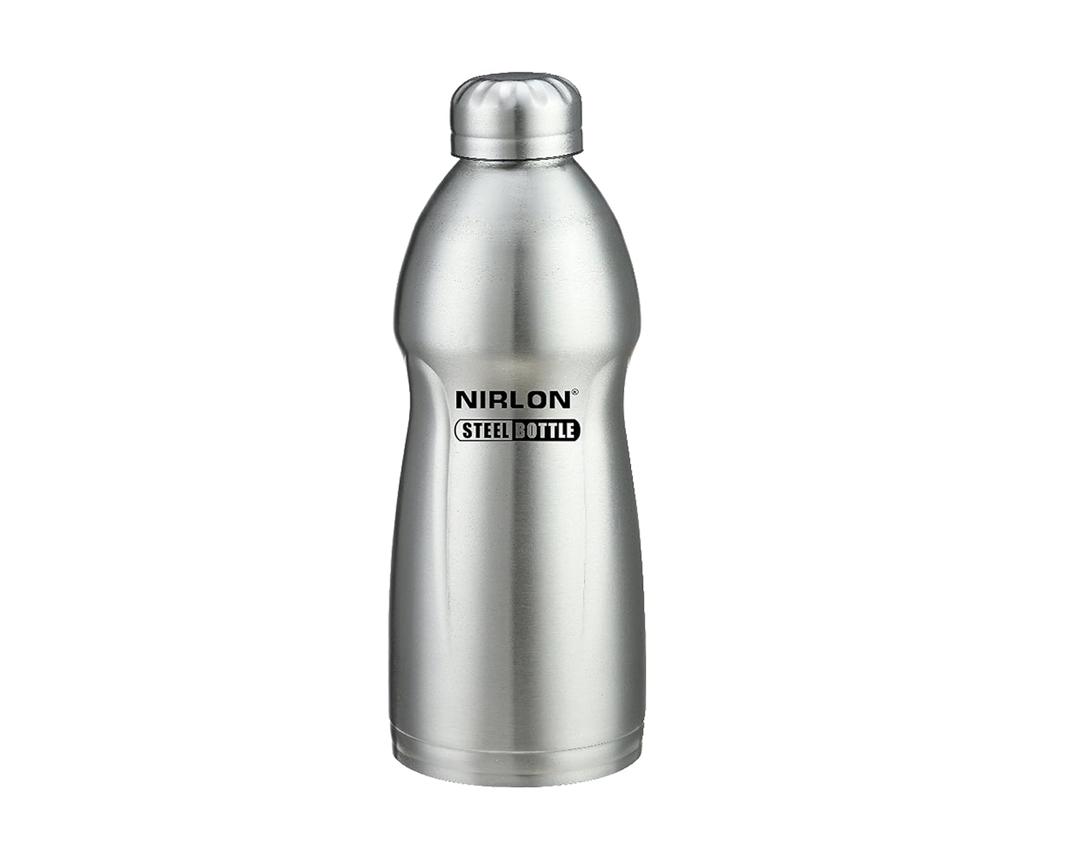 Buy Nirlon Stainless Steel Water Bottle, 1 Litre, Silver (FB48846