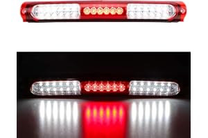 TRESOUND for 1997-2003 Ford F150 / 2004 Heritage LED 3rd Third Brake High Mount Light Cargo Light Stop Lamp (Red)