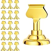 Urban Deco 16 Pieces Table Card Holder Place Card Holders 1.7 inches Gold Steel Card Holders for Photos, Food Signs, Memo Not