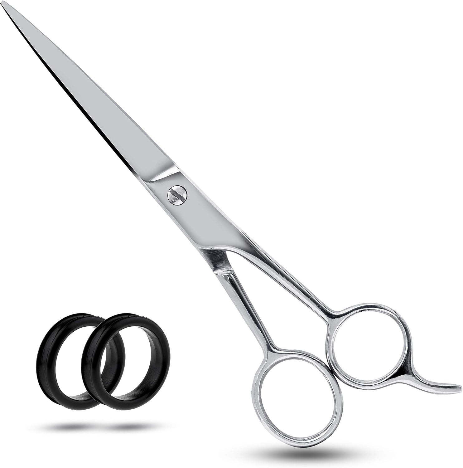 HOKIN Hair Cutting Scissor for Professional Hairdresser Scissors Stainless Steel Material 6.5 Inch Hairdressing Scissors for Home Use (Polish)