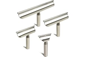 BMWOOD 1" Dia Post 4pcs Set Horizontal Support Tool Rest for Woodturning Lathe.