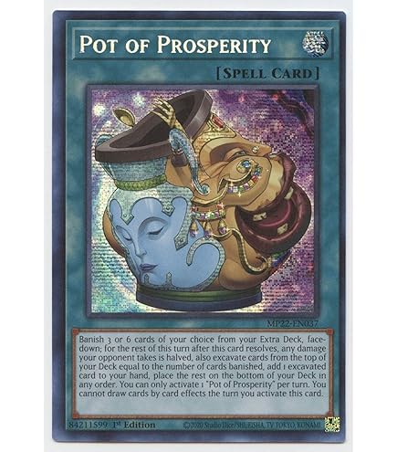 Amazon.com: Pot of Prosperity (Quarter Century Secret Rare) - RA01