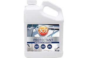 303 Products Marine Aerospace Protectant – UV Protection – Repels Dust, Dirt, & Staining – Smooth Matte Finish – Restores Like-New Appearance – 128 Fl. Oz. (30370)