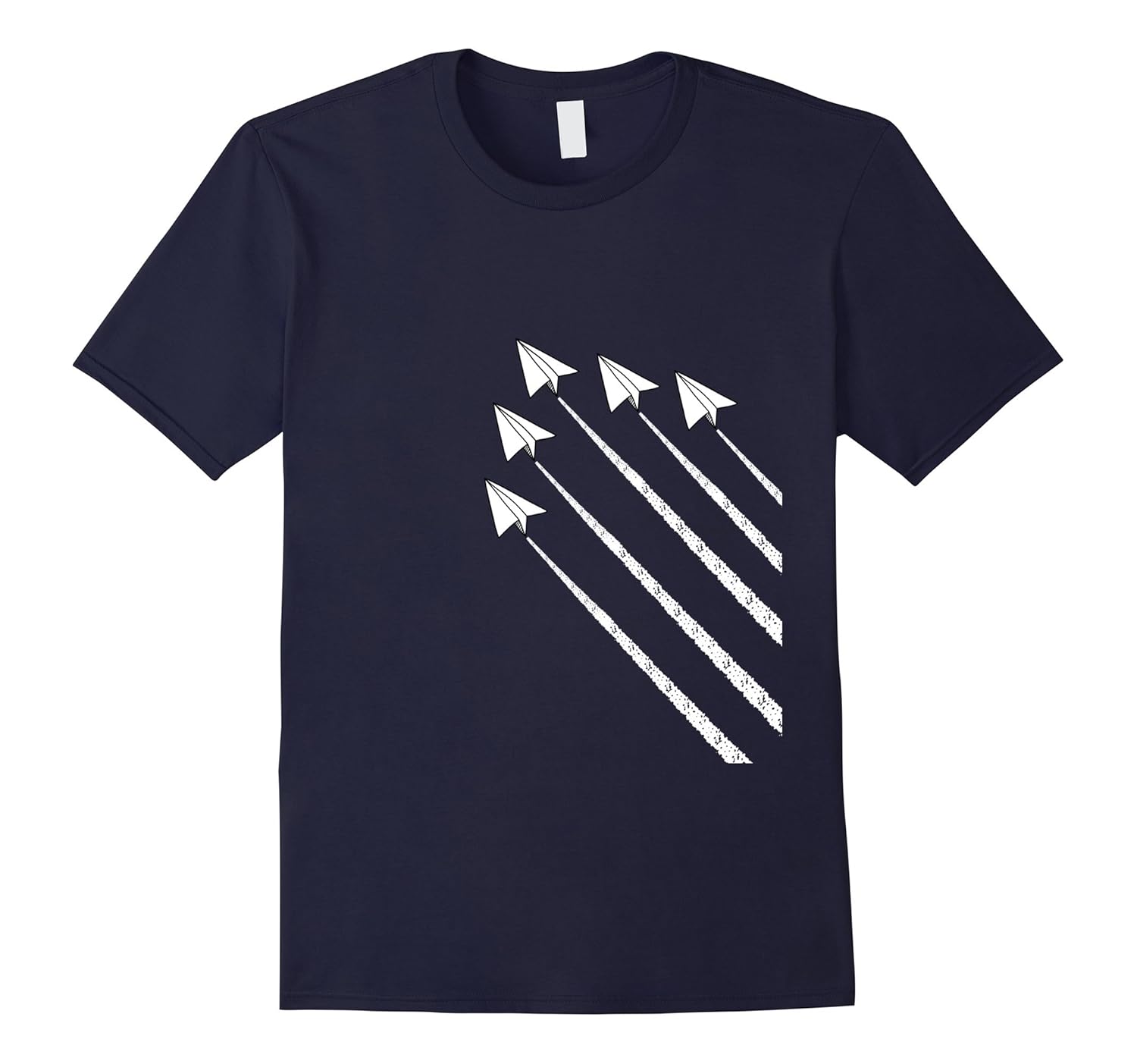 Paper airplane formation t-shirt-FL