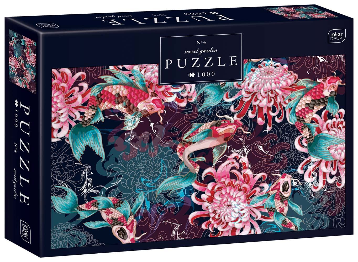 Puzzle 1000 for Adults - Interdruk - Secret Garden no. 4